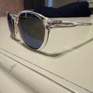 ROKA clear Sunglasses with dark blue Lenses